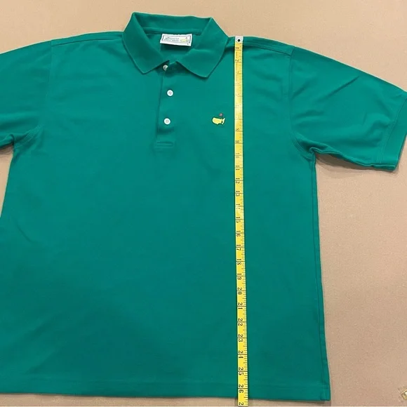 Masters Green Cotton Polo Size Large - Picture 6 of 8